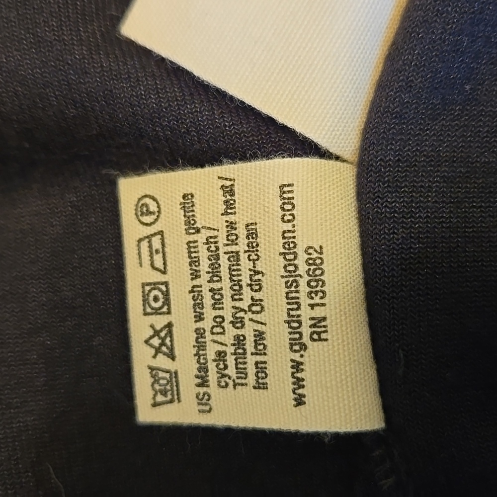 NWT Gudrun Sjödén Black Velour Dress Size Large - Picture 6 of 9